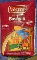 Sokerin määrä sisällä Veetee Supreme Basmati Rice (2KG)