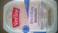 Sokerin määrä sisällä Riz basmati Veetee