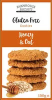 Suhkru kogus sees Cookies crujientes con miel y avena sin gluten