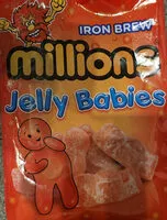 Amount of sugar in Iron Brew Jelly Babies