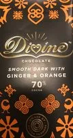 चीनी की मात्रा Smooth dark with ginger & orange