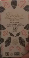 चीनी की मात्रा Divine Organic Chocolate