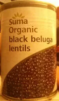 चीनी की मात्रा Organic black beluga lentils
