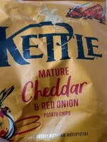 Suhkru kogus sees Mature Chedar & Red Onion Potato Chips