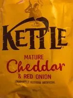 Suhkru kogus sees ® Mature Cheddar & Red Onion British Potato Chips