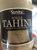 Zuckermenge drin Whole Tahini