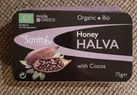 Zuckermenge drin Honey Halva with cocoa