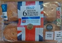 Zuckermenge drin Mini Melton Mowbray Pork Pies