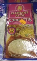 Sucre et nutriments contenus dans Elephant atta