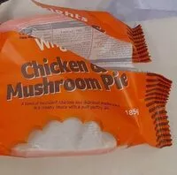 Jumlah gula yang masuk Chicken mushroom pie
