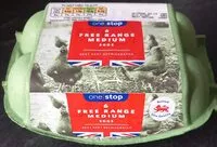 चीनी की मात्रा 6 free range medium eggs