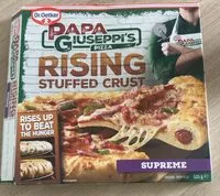 Количество сахара в Papa Giuseppi’s Pizza