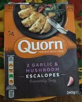 Suhkru kogus sees Garlic mushroom escalopes