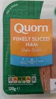 Количество сахара в Finely sliced ham