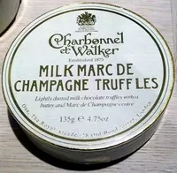 Количество сахара в Milk Marc de Champagne Truffles