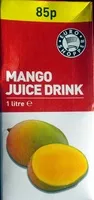 Amount of sugar in Mango Juice Drink