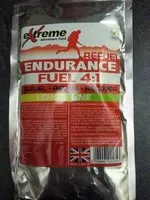 Sucre et nutriments contenus dans Endurance fuel