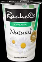 Suhkru kogus sees Rachel's Organic Natural Yogurt