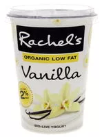 Suhkru kogus sees Rachel's organic bio live yogurt