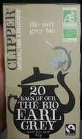 Suhkru kogus sees Thé Bio Earl Grey
