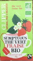 Suhkru kogus sees Sumptuous thé vert fraise Bio x 20 sachets