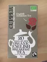 Amount of sugar in Organic English Breakfast Tea