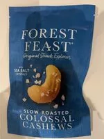 Cantidad de azúcar en Slow roasted colossal cashews