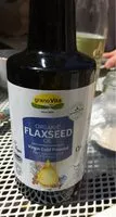 Amount of sugar in Organic Flaxseed oil