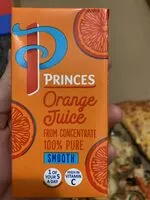Cantidad de azúcar en Orange Juice