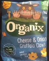 Amount of sugar in Cheese & Onion Gruffalo Claws