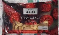 Sokerin määrä sisällä spicy salami tortelli
