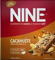 Zuckermenge drin Barres NINE Cacahuète