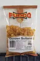 Amount of sugar in Golden Sultana