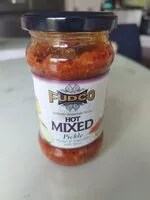 Amount of sugar in Hot mixed pickle