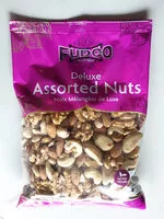 Amount of sugar in Deluxe Assorted Nuts