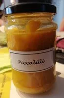 Quantité de sucre dans Piccalilli