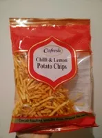 入っている砂糖の量 Chilli & Lemon Potato Chips