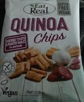 चीनी की मात्रा Quinoa Chips Sundried Tomato & Roasted Garlic Flavour