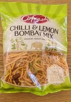 入っている砂糖の量 Chilli and lemon Bombay mix