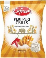 入っている砂糖の量 Peri Peri Grills