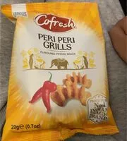 入っている砂糖の量 Peri peri grills
