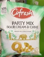 入っている砂糖の量 Party mix