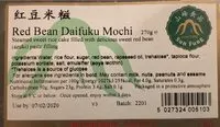 Cantidad de azúcar en Red Bean Daifuku Mochi