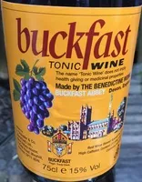 Sugar and nutrients in Buckfast