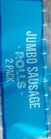 Sokerin määrä sisällä Jumbo Sausage Rolls (2 Pack)