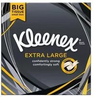 Cantidad de azúcar en Kleenex Extra Large Tissues