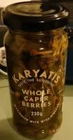 चीनी की मात्रा whole caper berries
