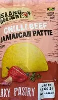 Suhkru kogus sees Chilli Beef Jamaican Pattie