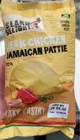 Suhkru kogus sees Jer chicken Jamaican pattie