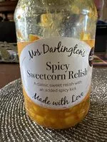 İçindeki şeker miktarı spicy sweetcorn relish